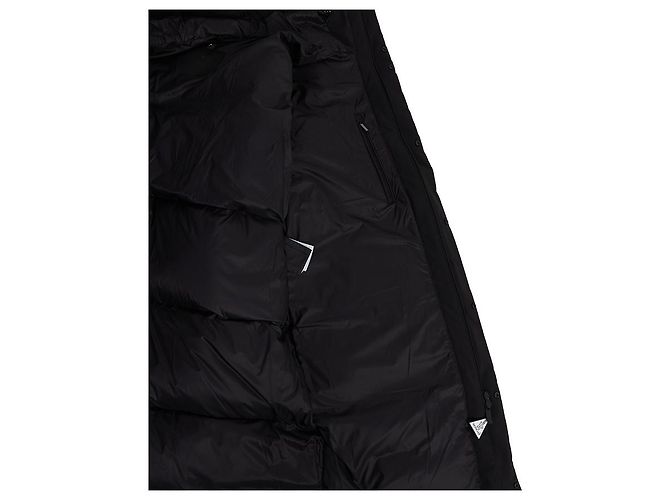 Moncler Abio Men Long Down Jacket Black - view 9