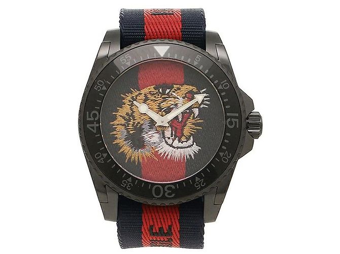Gucci Relógio Tiger Modelo Popular Multicor - vista 4