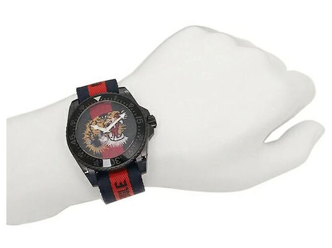 Gucci Relógio Tiger Modelo Popular Multicor - vista 9