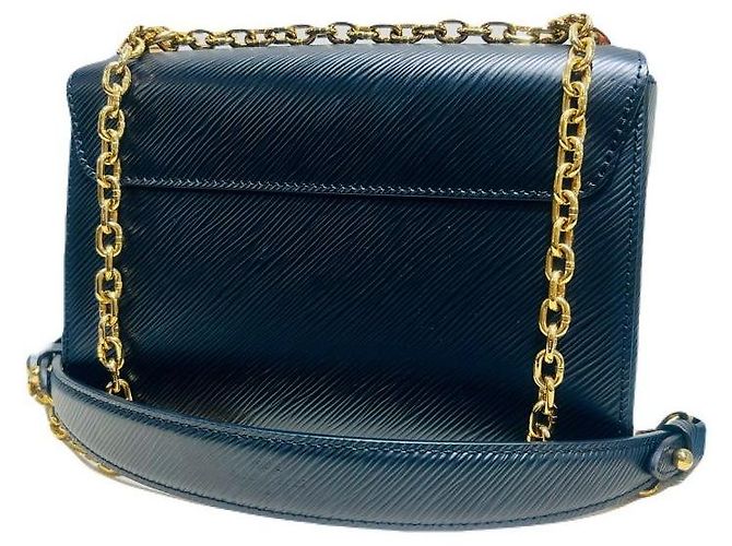 Louis Vuitton Bolso de hombro y bandolera en cuero Epi negro con cierre twist y cadena dorada MM - vista 5