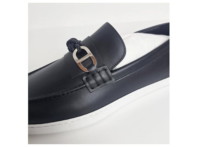 Hermès Mocasín Ignacio para hombre Noir Negro - vista 12