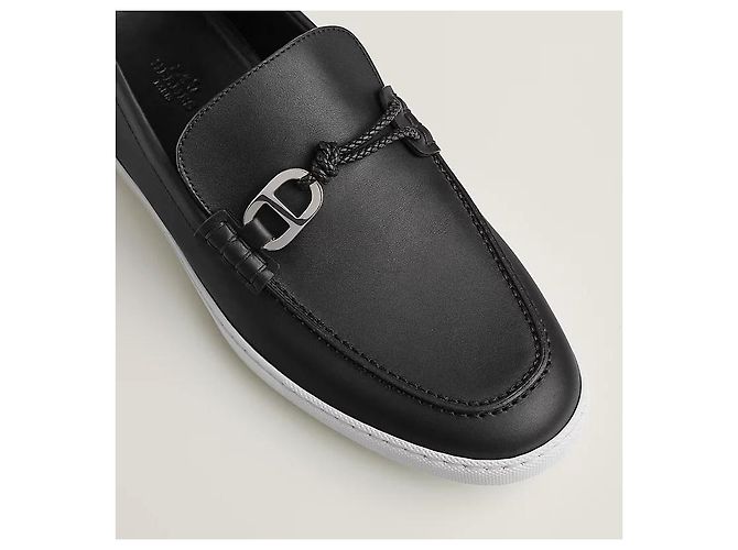 Hermès Mocasín Ignacio para hombre Noir Negro - vista 6