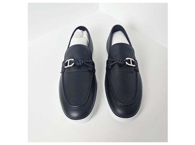 Hermès Mocasín Ignacio para hombre Noir Negro - vista 7