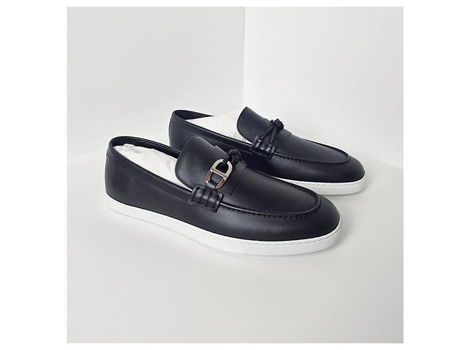 Hermès Mocasín Ignacio para hombre Noir Negro - vista 8