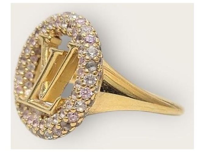 Louis Vuitton LV Louise Trezo Ring Golden - Ansicht 2
