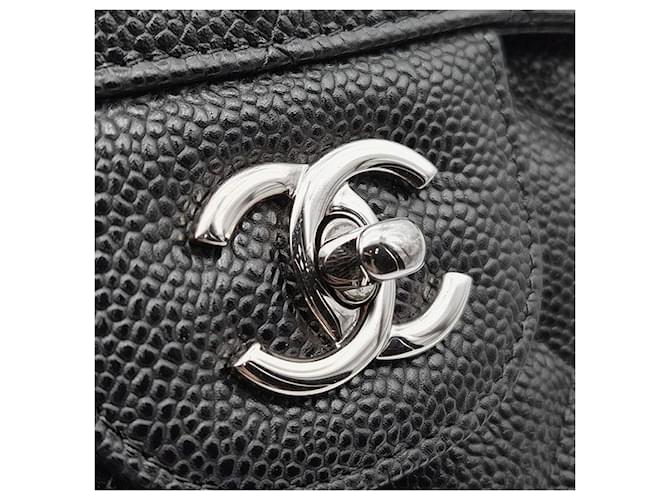 Chanel Caviar Classic Jumbo Nero - vista 7