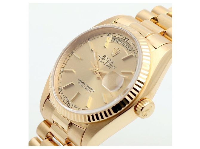 Rolex Orologio in oro da uomo Day-Date Gold D'oro - vista 10