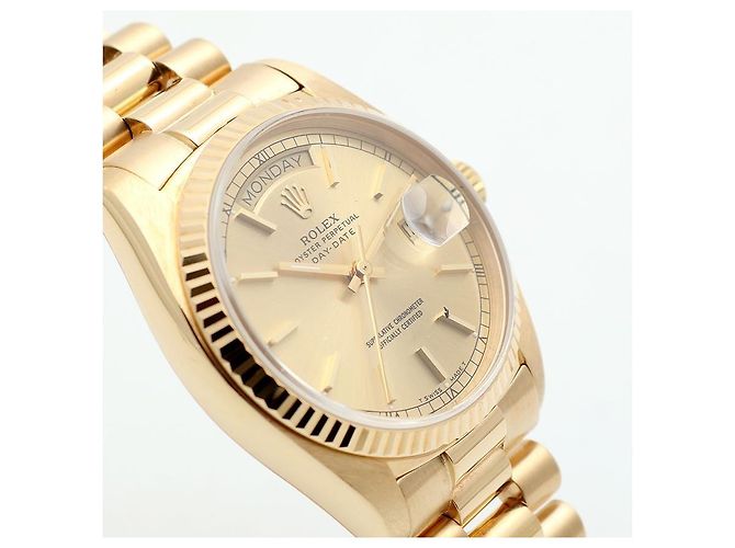 Rolex Orologio in oro da uomo Day-Date Gold D'oro - vista 12