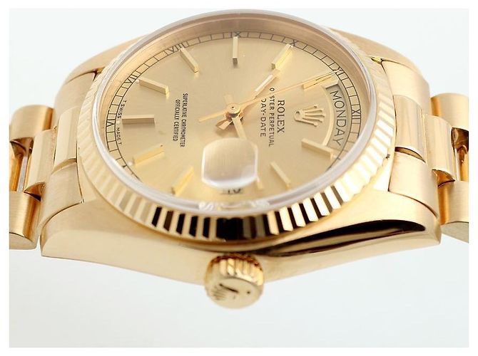 Rolex Orologio in oro da uomo Day-Date Gold D'oro - vista 13