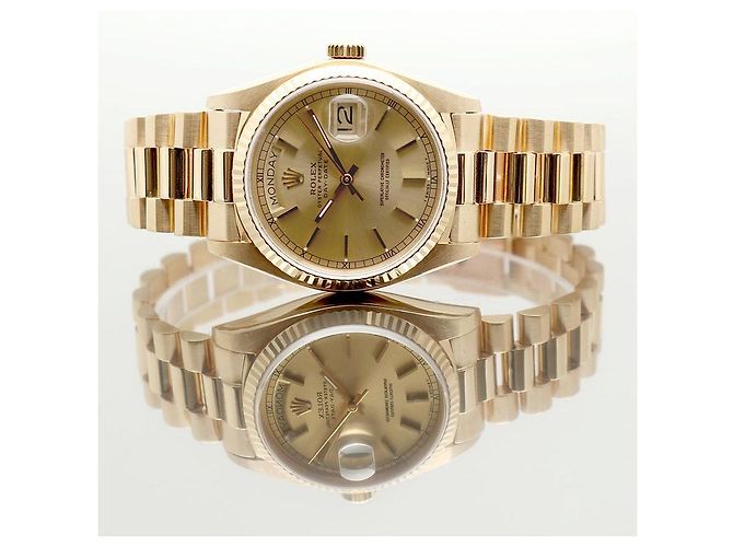 Rolex Orologio in oro da uomo Day-Date Gold D'oro - vista 19