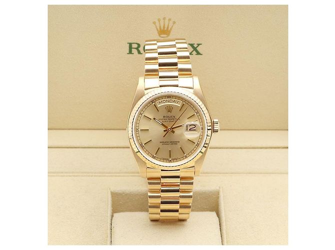 Rolex Orologio in oro da uomo Day-Date Gold D'oro - vista 2