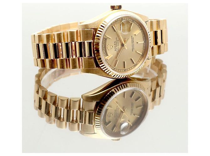 Rolex Orologio in oro da uomo Day-Date Gold D'oro - vista 20