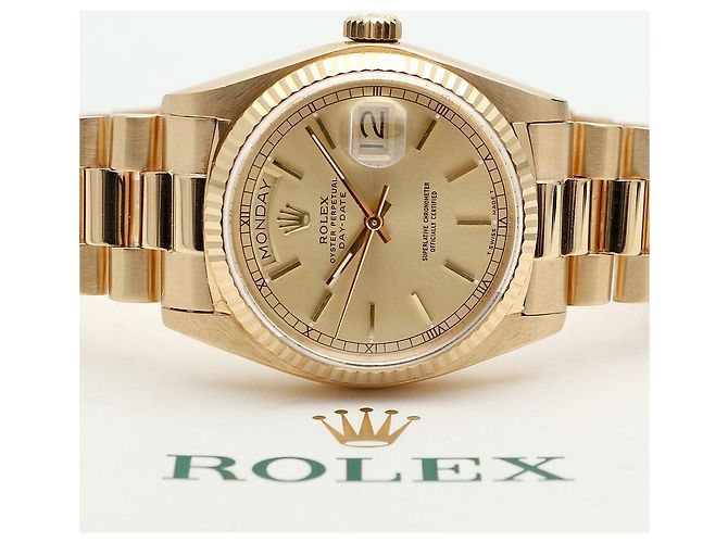 Rolex Orologio in oro da uomo Day-Date Gold D'oro - vista 24