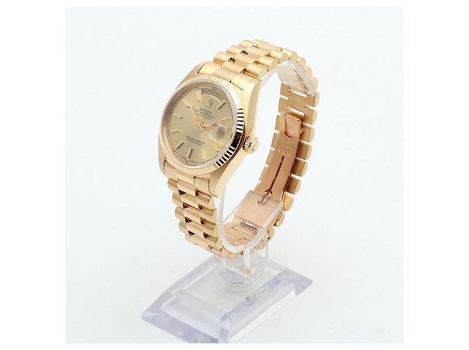 Rolex Orologio in oro da uomo Day-Date Gold D'oro - vista 5