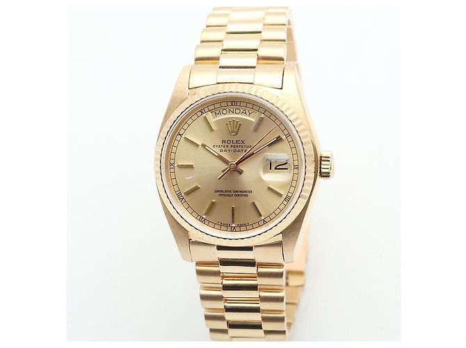 Rolex Orologio in oro da uomo Day-Date Gold D'oro - vista 9