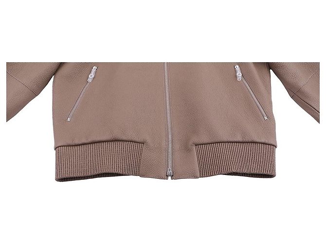 Hermès Chaqueta corta para mujer Castaño - vista 11