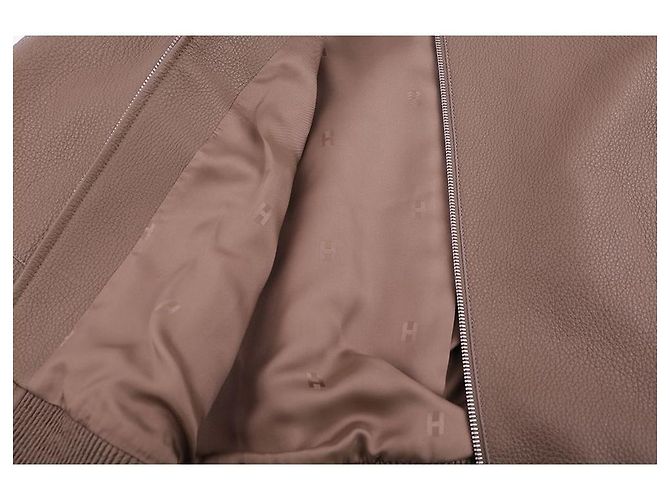 Hermès Chaqueta corta para mujer Castaño - vista 13