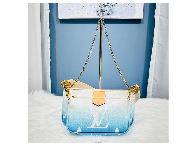 Multi Pochette Louis Vuitton Pochette Accessori Borsa a Spalla e Crossbody Arancione - vista 2