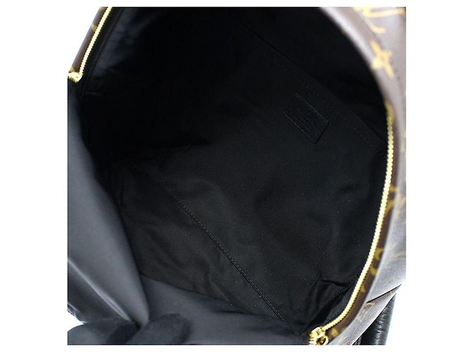 Louis Vuitton Zaino Monogram Palm Springs MM Marrone - vista 10
