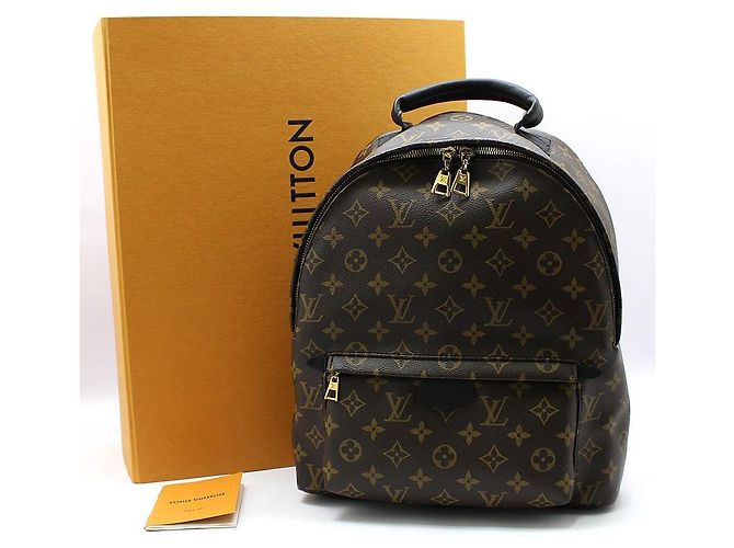 Louis Vuitton Zaino Monogram Palm Springs MM Marrone - vista 2