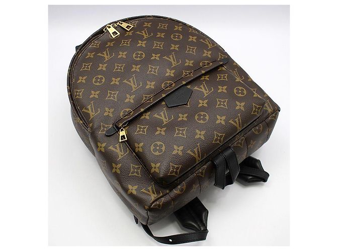 Louis Vuitton Zaino Monogram Palm Springs MM Marrone - vista 3
