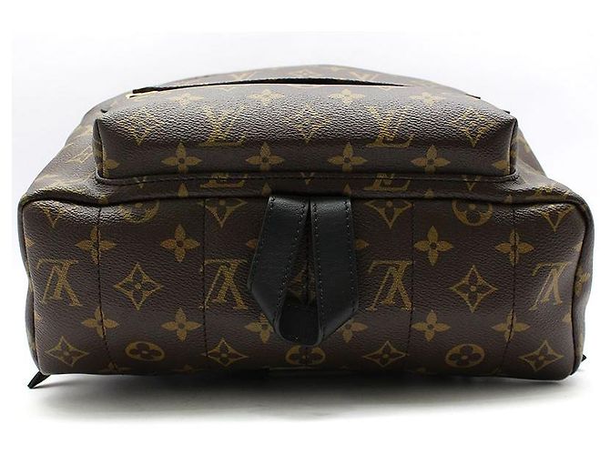 Louis Vuitton Zaino Monogram Palm Springs MM Marrone - vista 5