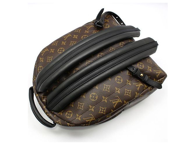 Louis Vuitton Zaino Monogram Palm Springs MM Marrone - vista 7