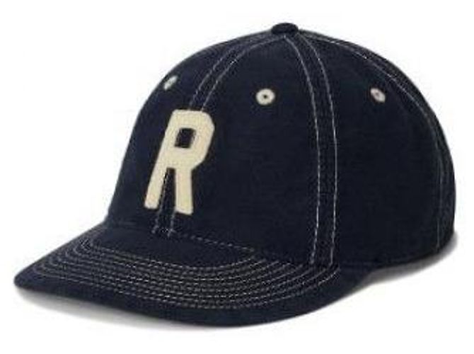 Ralph Lauren Brush Chamois Cap Blau - Ansicht 4