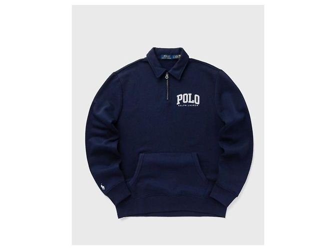 Ralph Lauren Sweatshirt mit Regular Fit und halbem Reißverschluss Blau - Ansicht 4
