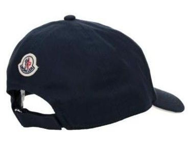 Moncler Cappellino da baseball in cotone - vista 5