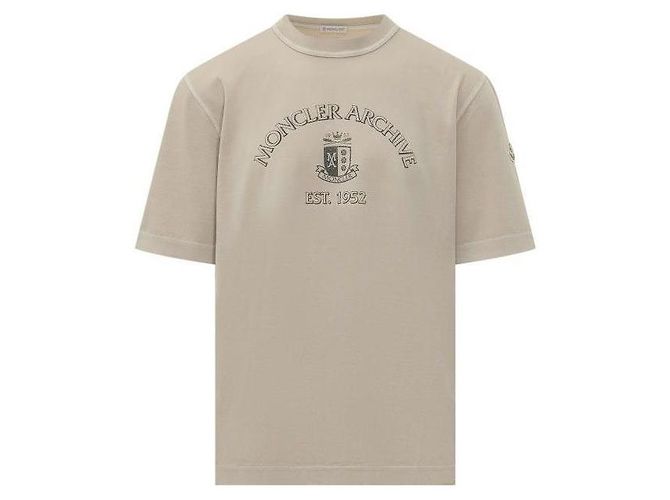Moncler T-Shirt aus Baumwolle mit Logo-Print - Ansicht 4