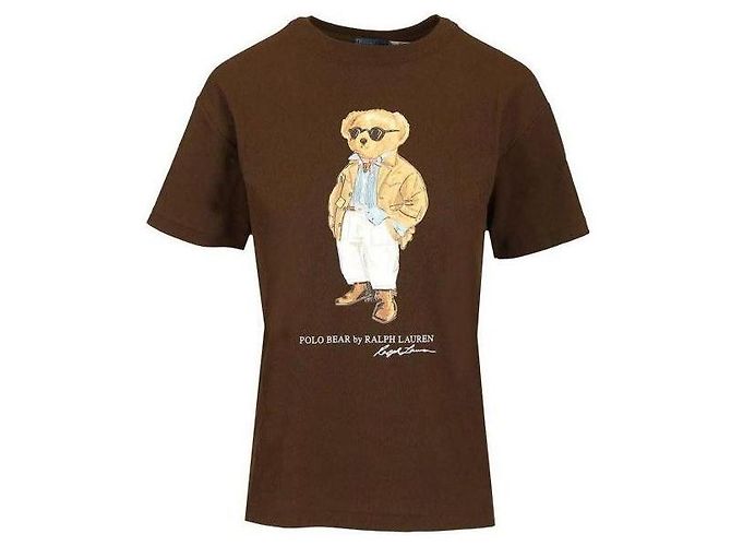 Ralph Lauren T-Shirt mit Kurzarm und Polo Bear Print - Ansicht 4