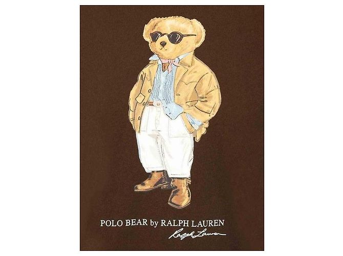 Ralph Lauren T-Shirt mit Kurzarm und Polo Bear Print - Ansicht 6