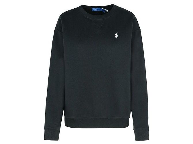 Ralph Lauren Bestickter Fleece-Sweatshirt mit Pony-Logo - Ansicht 4