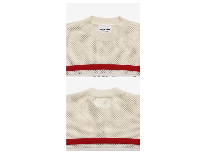 Isabel Marant Punto para mujer Blanco - Ansicht 5