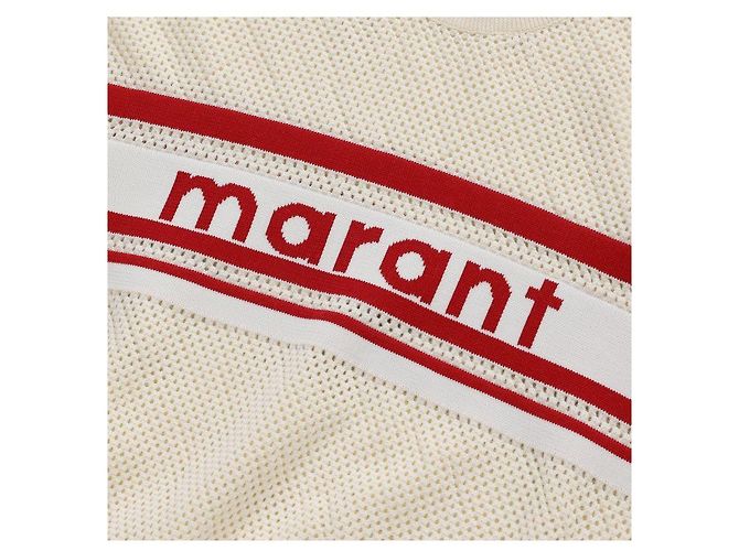 Isabel Marant Punto para mujer Blanco - Ansicht 6
