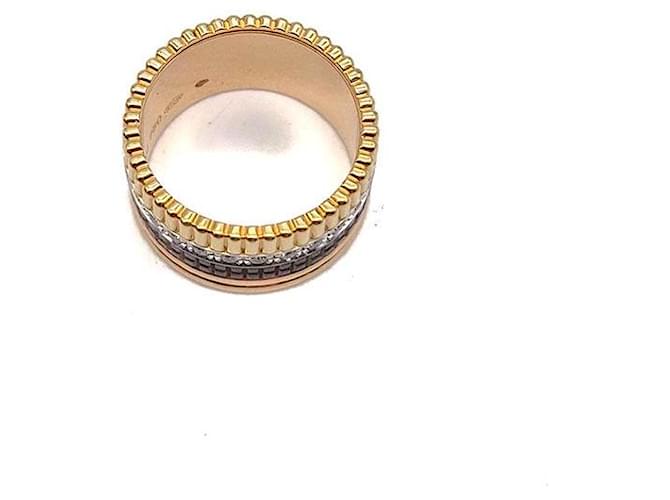 Boucheron Anello Quattro Diamond Large Marrone - vista 4