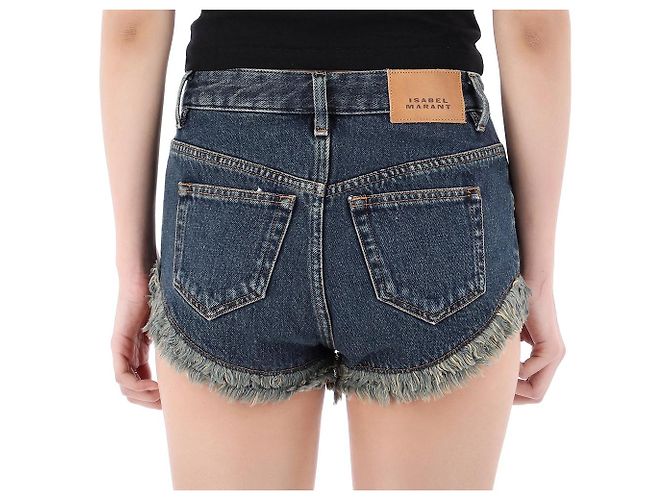 Isabel Marant Short vaquero Inch Lucky Chance Enaidao - vista 10