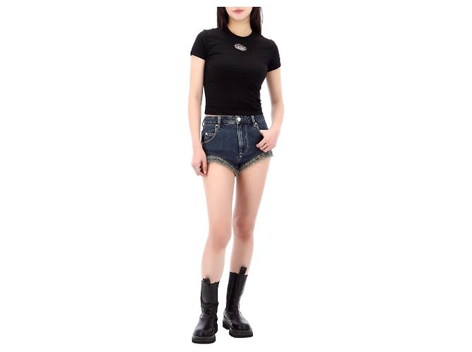 Isabel Marant Short vaquero Inch Lucky Chance Enaidao - vista 12