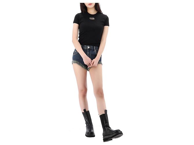 Isabel Marant Short vaquero Inch Lucky Chance Enaidao - vista 14