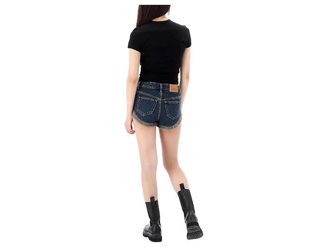 Isabel Marant Short vaquero Inch Lucky Chance Enaidao - vista 16