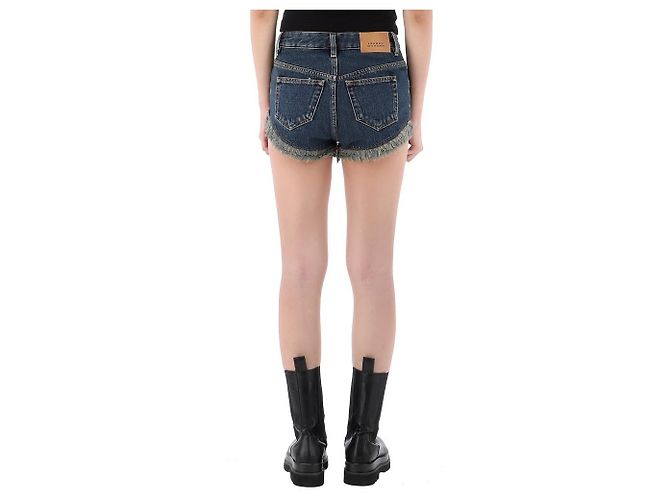 Isabel Marant Short vaquero Inch Lucky Chance Enaidao - vista 4