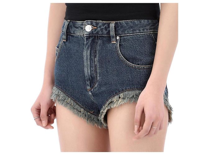 Isabel Marant Short vaquero Inch Lucky Chance Enaidao - vista 9