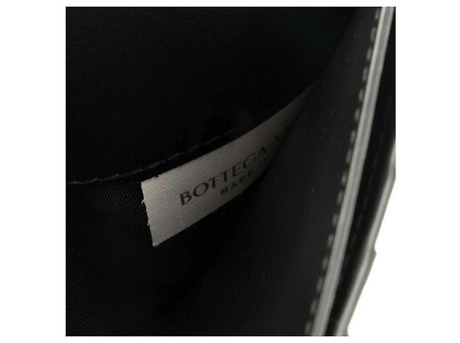 Bottega Veneta Cartera Long Intrecciato Negro - vista 6