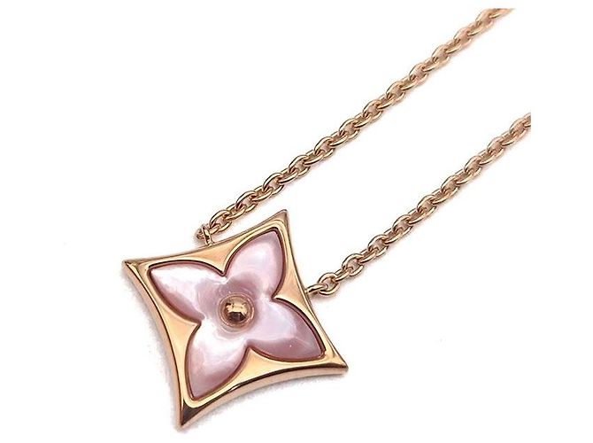 Louis Vuitton Collana Color Blossom BB Star Rosa - vista 5