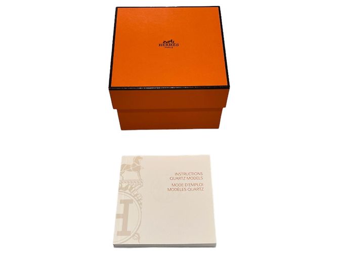 Hermès Relógio Feminino Hour Double Strap PM Prata - vista 8