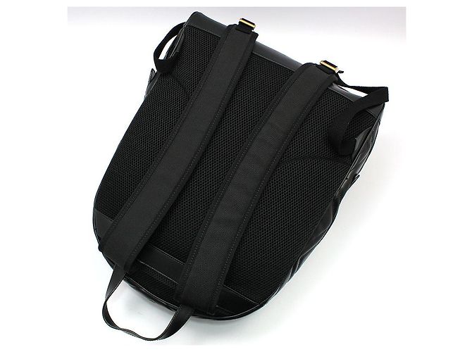Gucci Zaino Black Matelassé Chevron GG Marmont Nero - vista 4