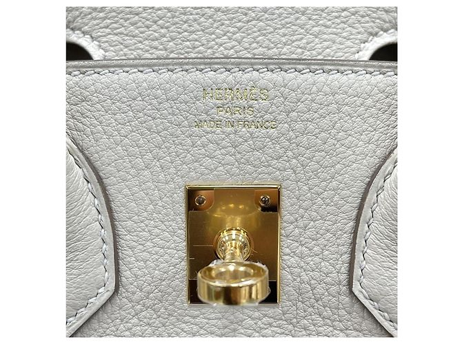 Hermès Birkin Craie Togo Gold Stamp Multicolore - vista 10