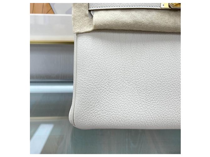 Hermès Birkin Craie Togo Gold Stamp Multicolore - vista 4