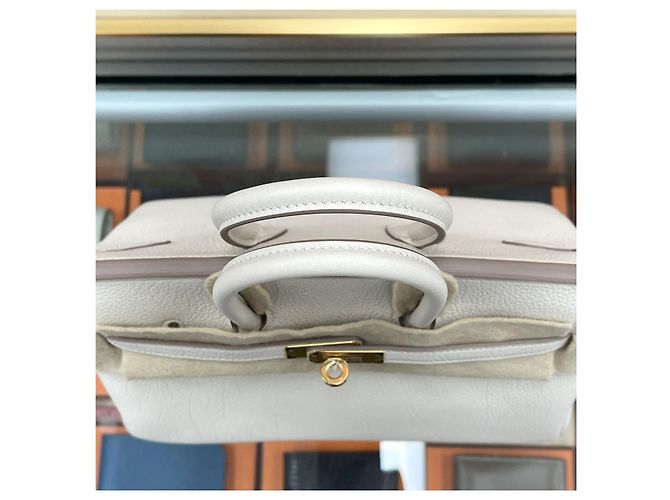 Hermès Birkin Craie Togo Gold Stamp Multicolore - vista 7